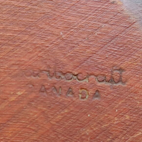 Caribocraft Canada Bowl Folk Art - Picture 5 of 5